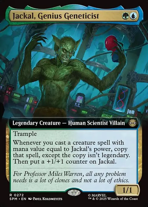 Jackal, Genius Geneticist · Marvel's Spider-Man 272/286