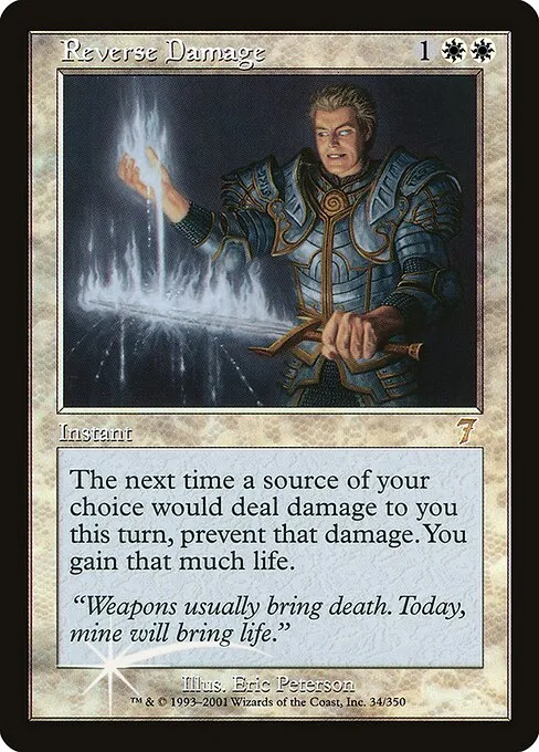 Reverse Damage · Seventh Edition 34★/708