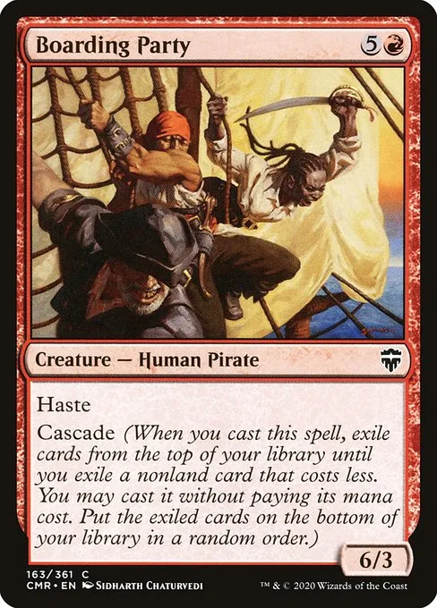 Boarding Party · Commander Legends 163/718