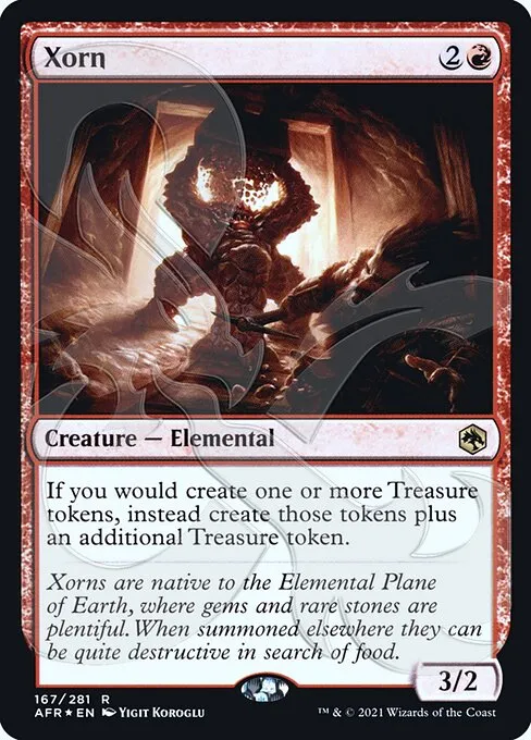 Xorn · Adventures in the Forgotten Realms Promos 167a/241
