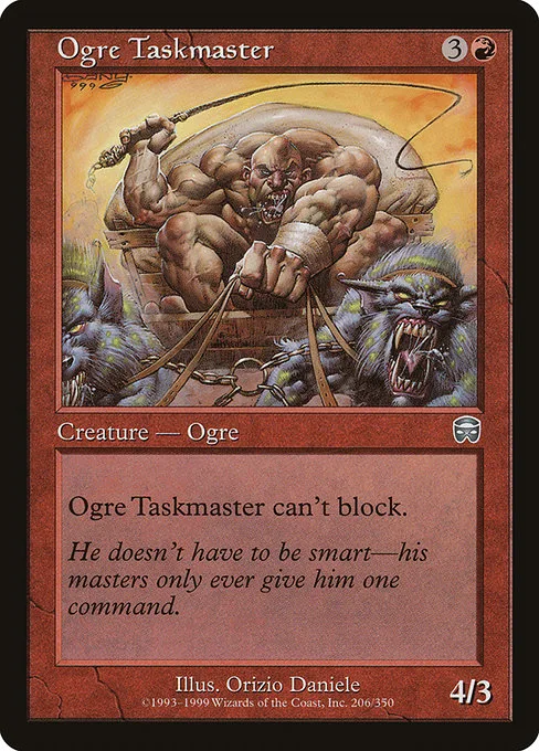 Ogre Taskmaster · Mercadian Masques 206/350