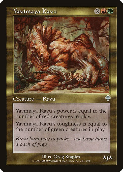 Yavimaya Kavu · Invasion 291/354