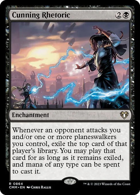 Cunning Rhetoric · Commander Masters 864/1067
