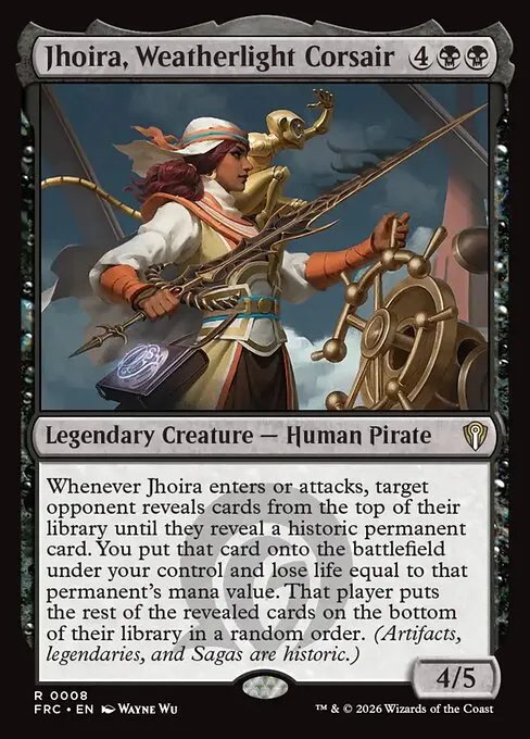 Jhoira, Weatherlight Corsair · Reality Fracture Commander 8/2