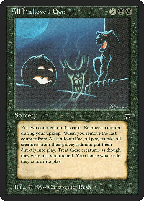 All Hallow's Eve · Legends 88/310