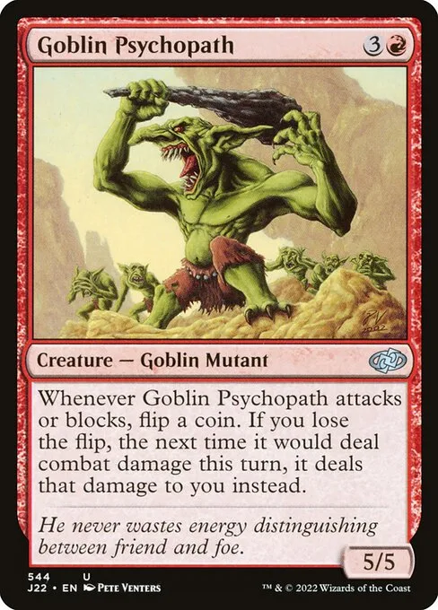 Goblin Psychopath · Jumpstart 2022 544/835