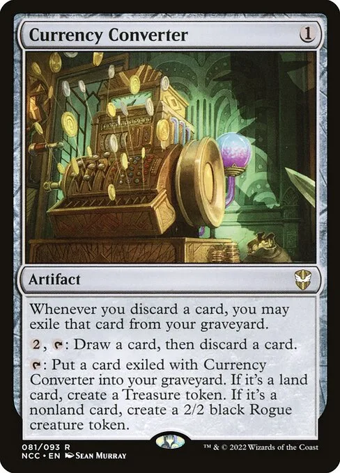 Currency Converter · New Capenna Commander 81/447