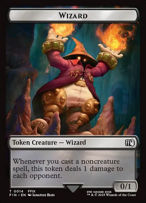 Wizard · Final Fantasy Tokens 14/37