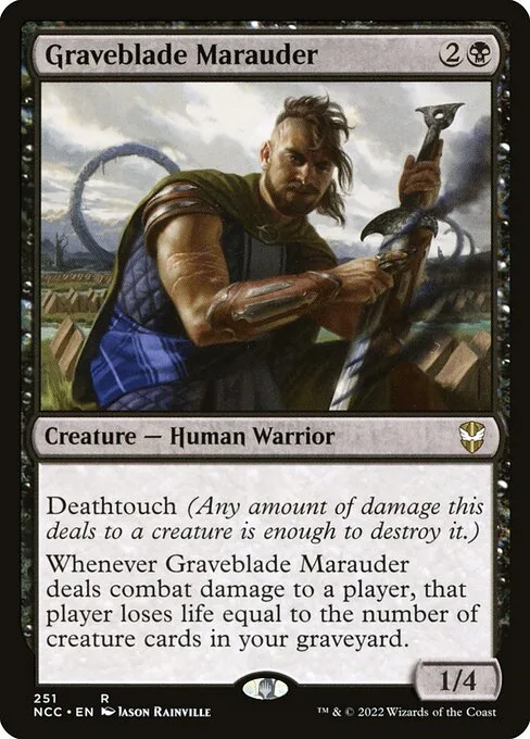 Graveblade Marauder · New Capenna Commander 251/447