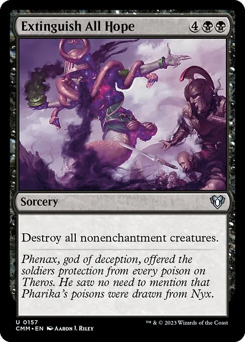 Extinguish All Hope · Commander Masters 157/1067