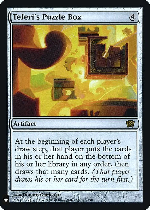 Teferi's Puzzle Box · The List 8ED-316/5050