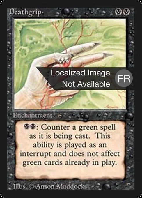 Deathgrip · Foreign Black Border 101/307