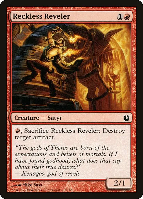 Reckless Reveler · Born of the Gods 106/165