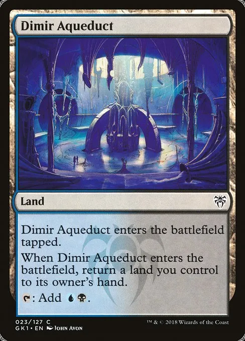 Dimir Aqueduct · GRN Guild Kit 23/127