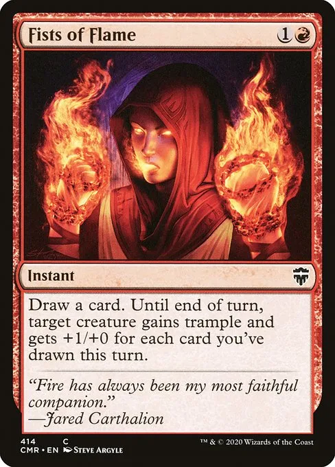 Fists of Flame · Commander Legends 414/718