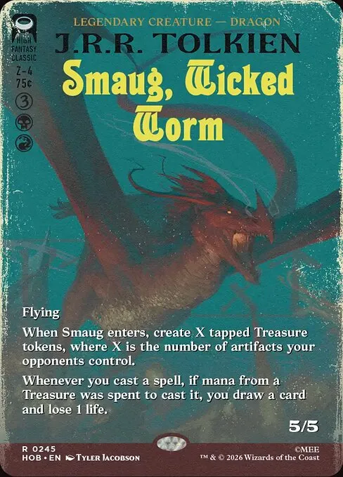 Smaug, Wicked Worm · The Hobbit 245/39