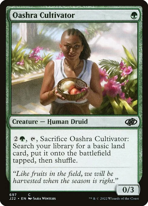 Oashra Cultivator · Jumpstart 2022 697/835