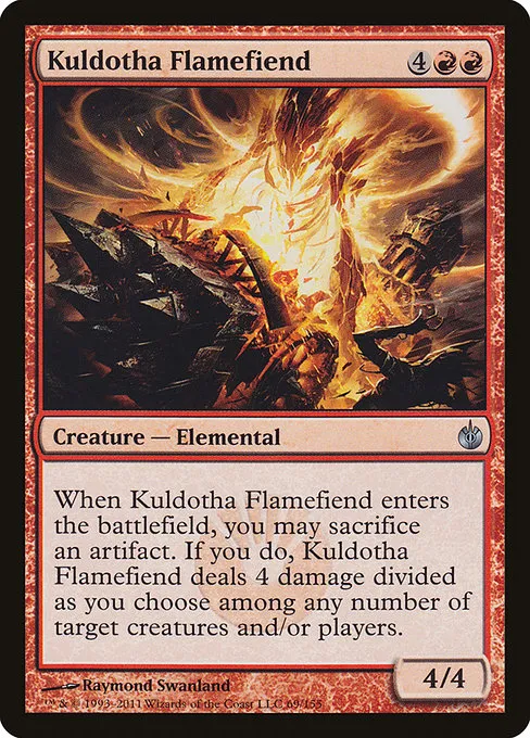Kuldotha Flamefiend · Mirrodin Besieged 69/155