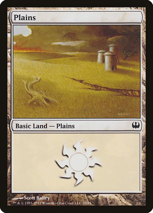 Plains · Duel Decks: Knights vs. Dragons 39/81