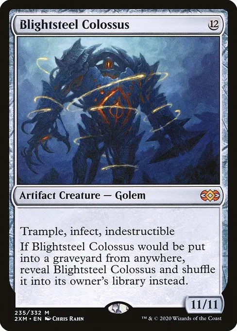 Blightsteel Colossus · Double Masters 235/384
