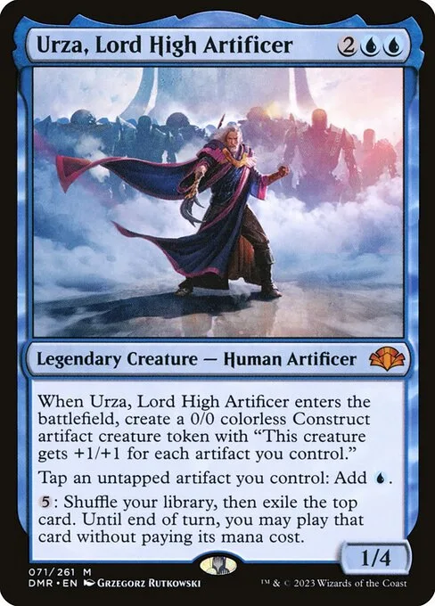 Urza, Lord High Artificer · Dominaria Remastered 71/457