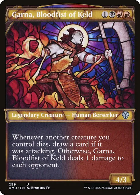 Garna, Bloodfist of Keld · Dominaria United 299/453