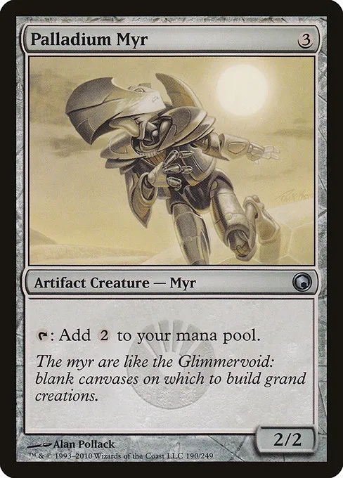 Palladium Myr · Scars of Mirrodin 190/249