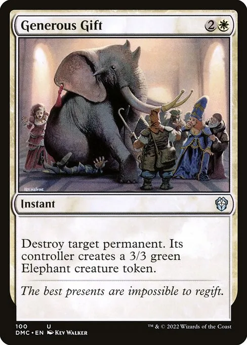Generous Gift · Dominaria United Commander 100/240