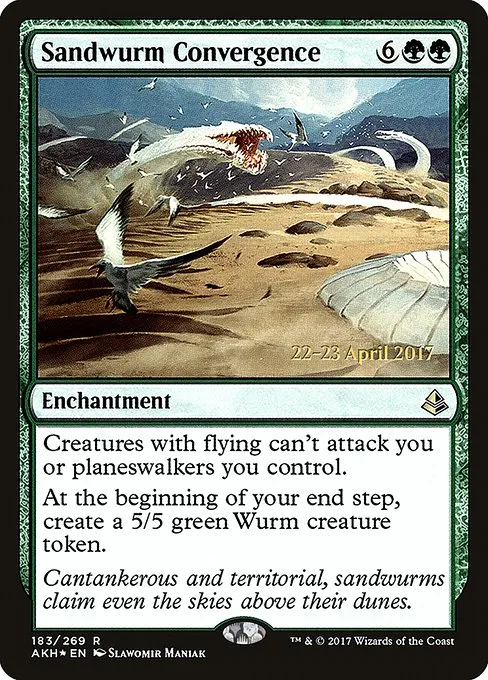 Sandwurm Convergence · Amonkhet Promos 183s/77