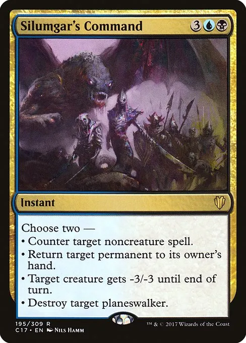 Silumgar's Command · Commander 2017 195/309
