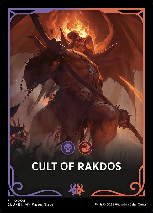 Cult of Rakdos · Ravnica: Clue Edition Front Cards 5/10