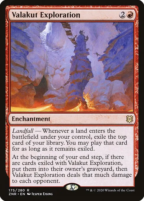 Valakut Exploration · Zendikar Rising 175/407