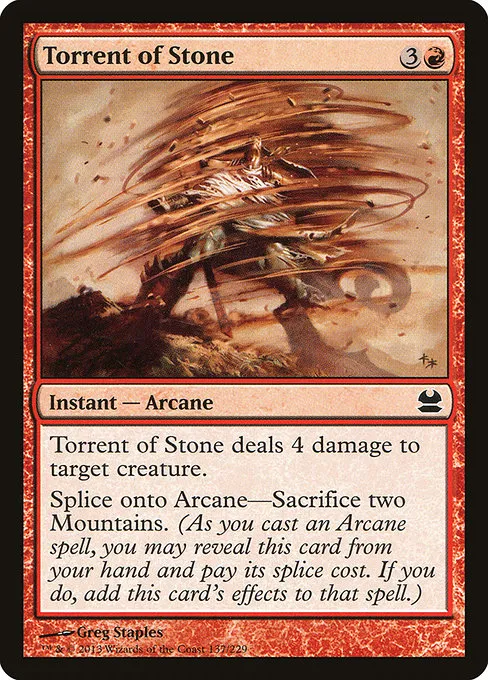 Torrent of Stone · Modern Masters 137/229