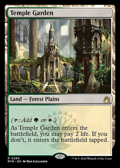 Temple Garden · Ravnica Remastered 290/531