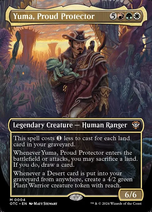 Yuma, Proud Protector · Outlaws of Thunder Junction Commander 4/342