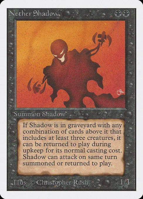 Nether Shadow · Unlimited Edition 117/302