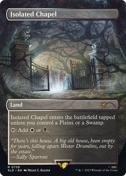 Isolated Chapel · Secret Lair Drop 739/2547