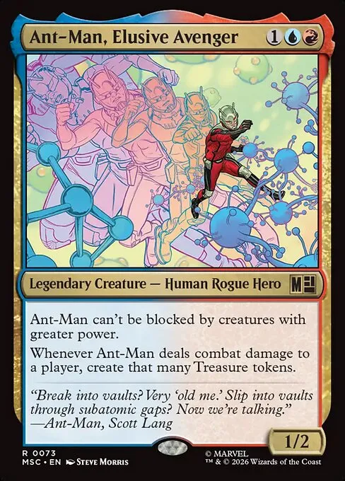 Ant-Man, Elusive Avenger · Marvel Super Heroes Commander 73/9