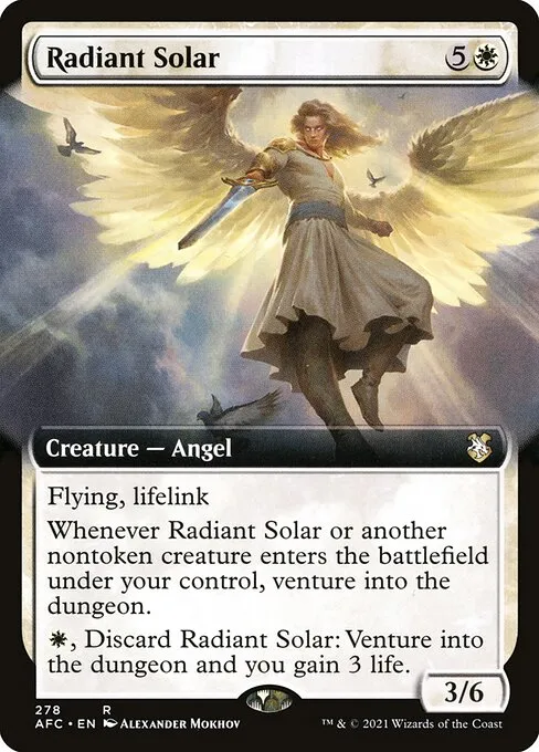 Radiant Solar · Forgotten Realms Commander 278/331