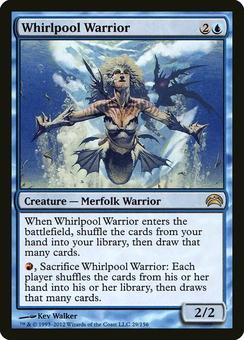 Whirlpool Warrior · Planechase 2012 29/156