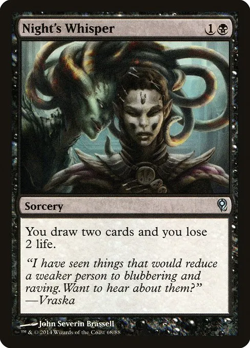 Night's Whisper · Duel Decks: Jace vs. Vraska 68/88