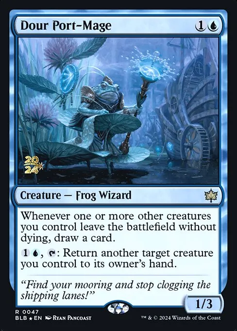 Dour Port-Mage · Bloomburrow Promos 47s/160