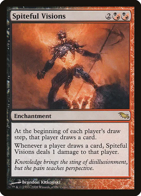 Spiteful Visions · Shadowmoor 198/302