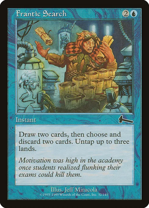 Frantic Search · Urza's Legacy 32/143