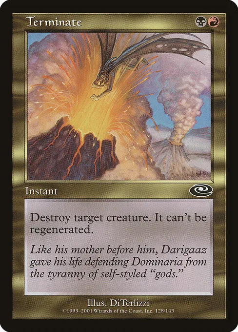 Terminate · Planeshift 128/146