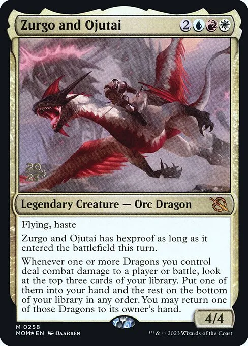 Zurgo and Ojutai · March of the Machine Promos 258s/144