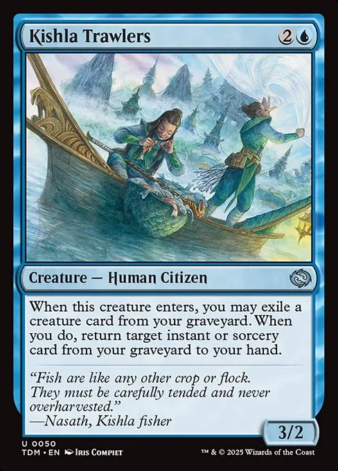 Kishla Trawlers · Tarkir: Dragonstorm 50/427
