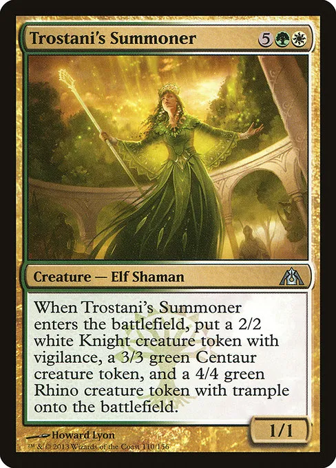 Trostani's Summoner · Dragon's Maze 110/156