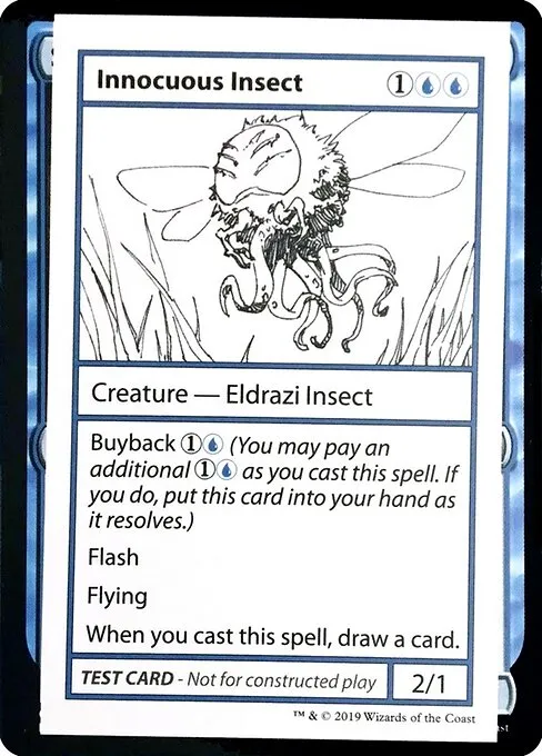 Innocuous Insect · Mystery Booster Playtest Cards 2021 23/121