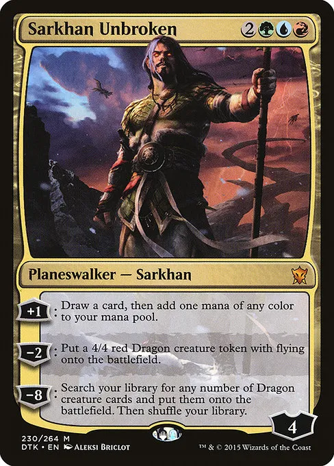 Sarkhan Unbroken · Dragons of Tarkir 230/264